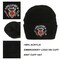 Stranger Things Hellfire Club Embroidery On Black Acrylic Knit Cuff Beanie